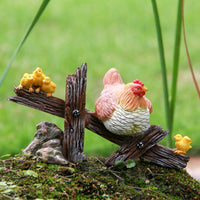 Miniature Resin Animal Figurines for Micro Landscape Decor