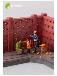 Qingdou 1:64 Scale Miniature Figures Park Encounter Series for Car Model Dioramas