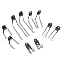 Heavy-Duty Steel Storage Hooks for Garage, Garden, and Warehouse Organization