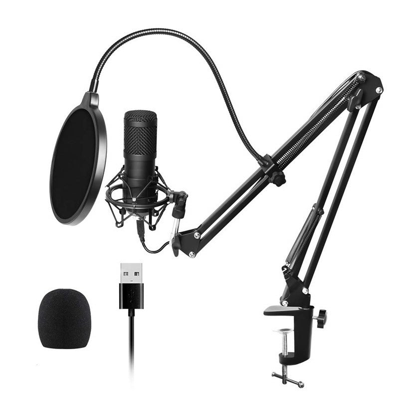 USB Condenser Gaming Microphone Kit for PC, 192K/48K Sample Rate, Live Streaming