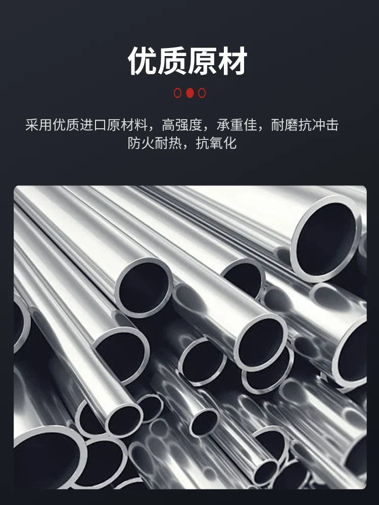 Thick-Walled Hot-Dip Galvanized Steel Pipe Hollow Round Tube Fence Post Grape Trellis Climbing Frame Triangle Iron Ground Pile Wire Mesh
