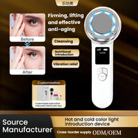 EMS Hot & Cold Facial Massager for Skin Rejuvenation and Lifting