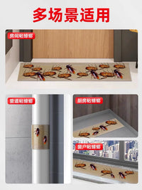 Cockroach Glue Traps for Home, Non-Toxic Indoor Kitchen Pest Control, Strong Adhesive Roach Killer Boards