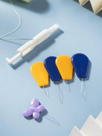 Automatic Needle Threader for Sewing Machines and Hand Sewing, Multi-functional Tool for Elderly