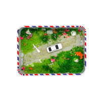 DIY Miniature Island Road Car Landscape Kit in Tin Box