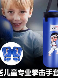 Kids' Punching Bag Set with Boxing Gloves and Hook for Taekwondo & Martial Arts Training