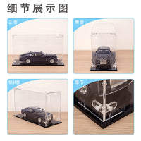 Acrylic Display Case for Collectibles, Dustproof Storage Box for Figures, Building Blocks, No Glue Assembly
