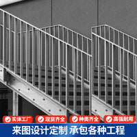 Stainless Steel Outdoor Balcony Railing Post for Stairs and Fences, 304 Grade