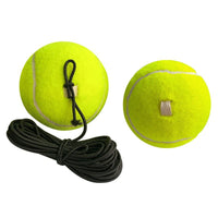 Tennis Trainer Rebound Ball with Elastic Rope for Solo Practice