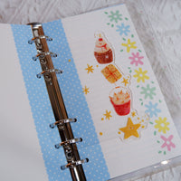 Dyfee Original Snowman Gift Acrylic Planner Divider Bookmark