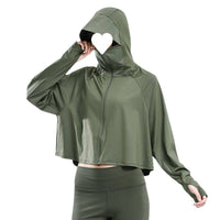 Women's Ice Silk Sun Protection Cape with Soft Brim, UV Protection, Cloud Yarn, Ice-Cool Feel