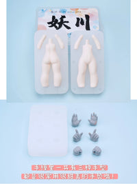 Amber River Q-Version Clay Figure Making Kit with Face Molds and Tools