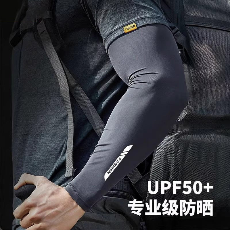 UV Protection Cooling Arm Sleeves for Men, Lightweight Sun Protection for Driving Cycling Outdoor Sports
