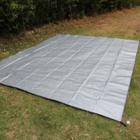 Outdoor PE Waterproof Ground Tarp for Camping Tent Footprint