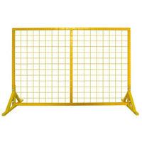 Portable Industrial Safety Barrier with Tripod Stand for Warehouses and Logistics