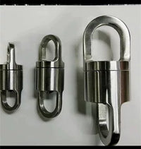 Acrobatic Swivel Ring High-Speed Rotating Pulley for Aerial Dance and Rigging, Stainless Steel