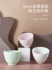 Silicone Mask Mixing Bowl Set with Applicator Tools for Facial Treatment