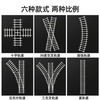 Model Train Track Accessories for Diorama and Architectural Models