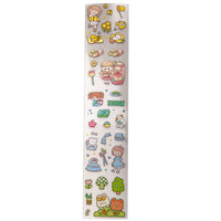 1000 Designs Guka Stickers for Kids, DIY Long Strip & Small Round Stickers for Elementary School Students, Children's Decorations