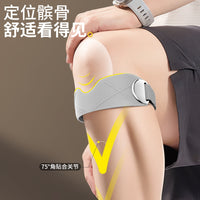 SMOOKY Patella Knee Strap for Sports, Running, Cycling, Badminton - Professional Knee Support Band