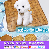 Pet Cooling Mat Scratch-Resistant Breathable Summer Pad for Cats and Dogs