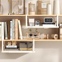 Under Cabinet Pull-Out Storage Shelf for Kitchen Spices and Condiments