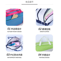 Portable Wet Dry Separation Sports Swimming Bag with Multi-functional Waterproof Storage