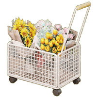Portable Folding Camping Cart with All-Terrain Wheels for Picnic & Outdoor Activities