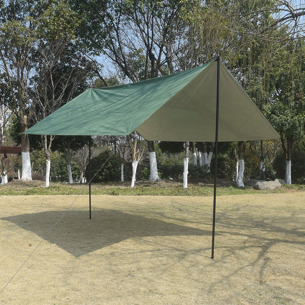 Outdoor Waterproof Sunshade Tent Tarp for Camping Beach