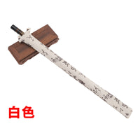 Bamboo Flute and Xiao Protective Drawstring Bag, Chinese Style Calligraphy Design