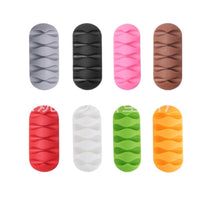 Desktop Cable Organizer Clips, 10-Pack Small Wire Holders for Desk Cable Management