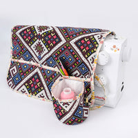 Sewing Machine Dust Cover with Storage Pockets, Foldable Nordic Style Protective Cover