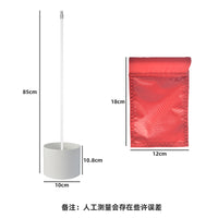 Golf Putting Green Flagstick Set - Detachable Solid Tournament Flagpole for Course Practice
