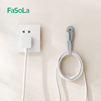 Silicone Cable Organizer Clips for Earphones, Charging Cables, and Network Wires