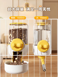 Pet Hanging Water Dispenser No-Drip Ball Feeder for Dogs Rabbits Cages Automatic Water Bottle
