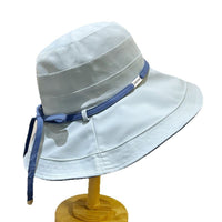 Women's Reversible Wide Brim Sun Hat UV Protection Outdoor Bucket Hat