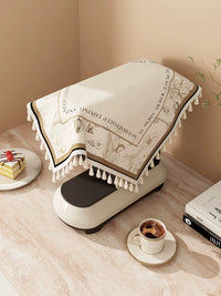 Coffee Maker Dust Cover, Air Fryer Blender Appliance Protector, Decorative Square Cloth for Home Kitchen