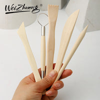 5-Piece Premium Clay Sculpting Tool Set for Pottery and Modeling