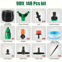 DIY Drip Irrigation Kit Automatic Plant Watering System for Balcony Garden Pots