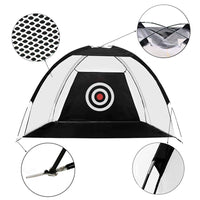 Portable Indoor Golf Practice Net Hitting Cage for Swing Training