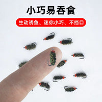 Nano Worm Single Hook Fly Fishing Lure for Freshwater Fish