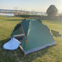 Automatic Pop-Up Camping Tent for 2-4 People, Portable Folding Sunshade Tent