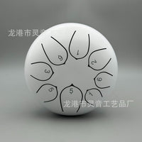 6-inch 8-Note Steel Tongue Drum for Meditation and Relaxation
