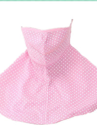 Summer UV Protection Neck Gaiter Mask with Adjustable Strap for Cycling and Outdoor Activities