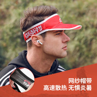 Unisex Summer Sun Visor for Running, Marathon, Hiking - Quick Dry & Breathable