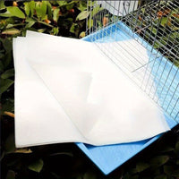 100PCS Disposable Bird Cage Liners Absorbent Non-Woven Parrot Cage Tray Pads