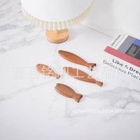 Creative Wooden Refrigerator Magnet Bottle Opener