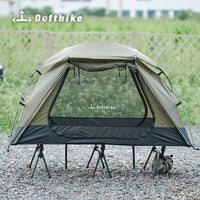 Defy Outdoor Oasis Integrated Tent Cot Portable Waterproof Single Person Fishing Tent