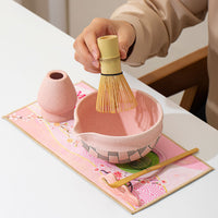 Japanese Style Matcha Bowl Set with Whisk and Accessories