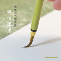 Fine Weasel Hair Detail Paint Brush for Traditional Chinese Painting, Calligraphy, Pottery, and Watercolor